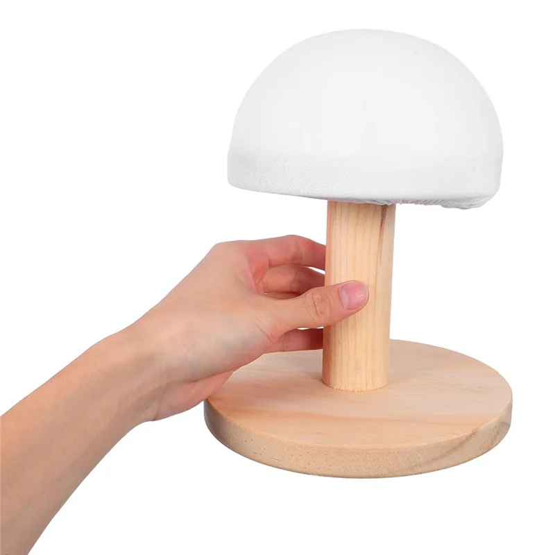 ABKO-Tavaixa de engomar de madeira curvada Mini ferro acolchoado manga travesseiro placa mini almofada chapéu acolchoado auxiliares para casa para mesa pequena