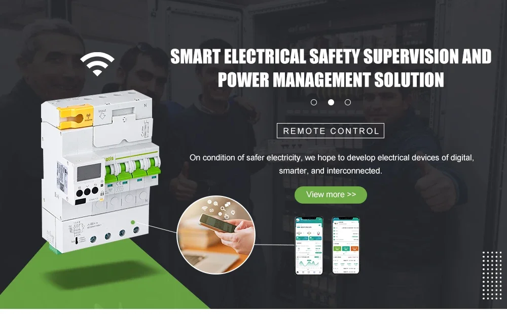 Matismart New technical MT84SR auto recloser with 2P 20a mcb breaker with RS485 remote control