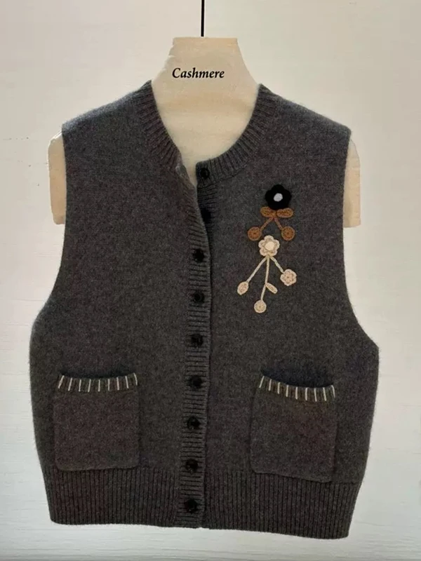 Pull ample en laine Pure 00 pour femme, tricoté à la main, rond, Ne Svel, coussin d'épaule, superposition, hiver