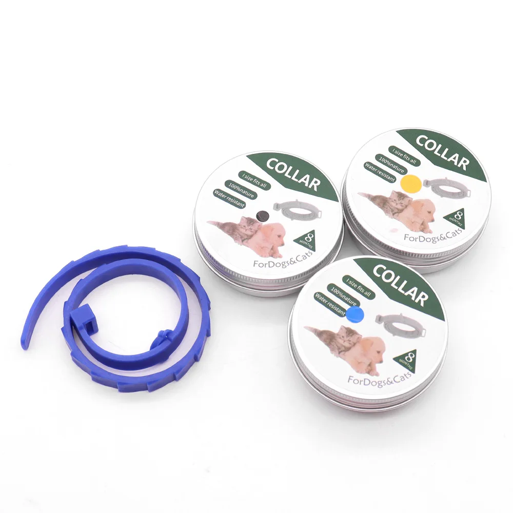 Pet Flea Removal Rings, Dog Deworming Collars, Lice Removal, Flea Mite Collars, Cat Insect Protection Collar Supplies