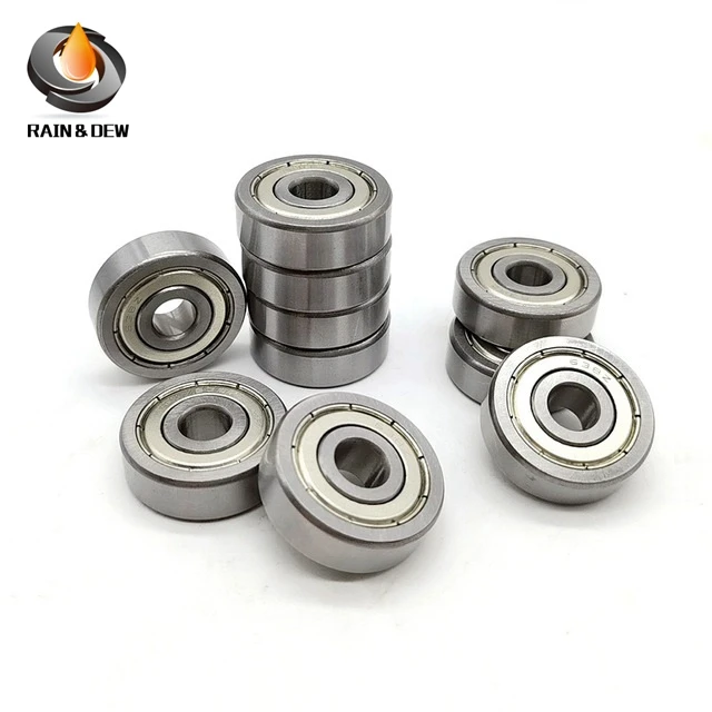 R4zz Bearing R6zz R8zz ABEC-7 10PCS Double Shielded Inch Miniature Ball Bearings R4z R6z R8z