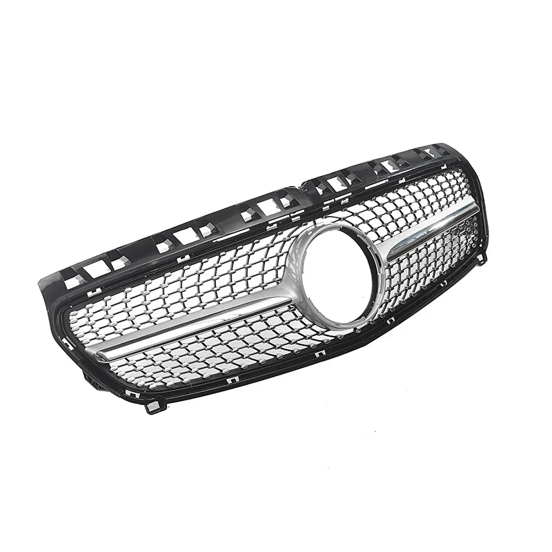 Für 2013-2016 Mercedes A-Klasse W176 Sternenhimmel-Stil Rennkühlergrill Karosserie-Kit Original-Ersatz