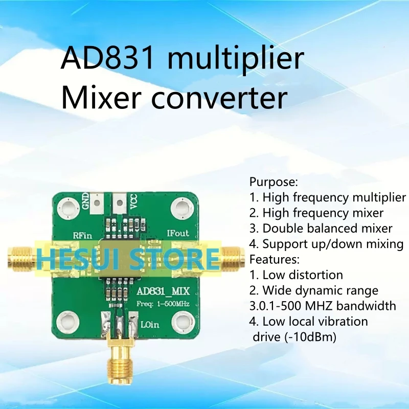 AD831 High frequency multiplier double balanced mixer converter 0.1-500MHz