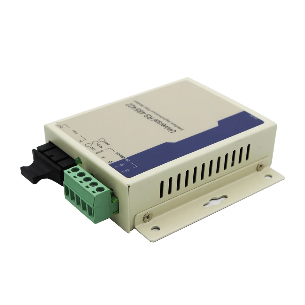 RS485/RS422 To Fiber Converter Serial To Fiber Converter Dual Fiber SM 1310nm 20km