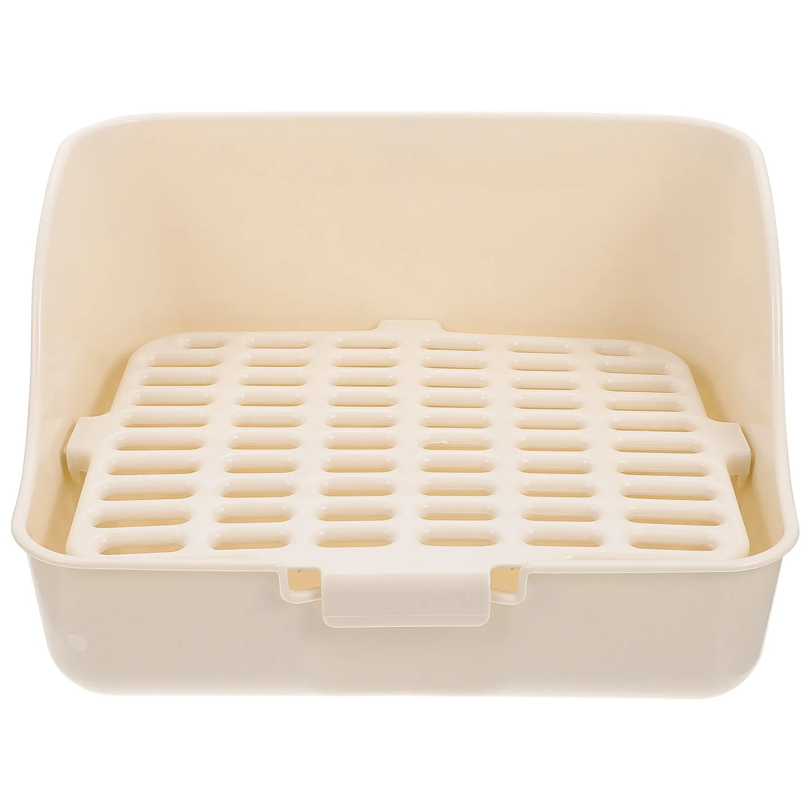 

Компактный легкий лоток-туалет для кроликов, хомяков, морских свинок, крыс, шиншилл с контролем запаха