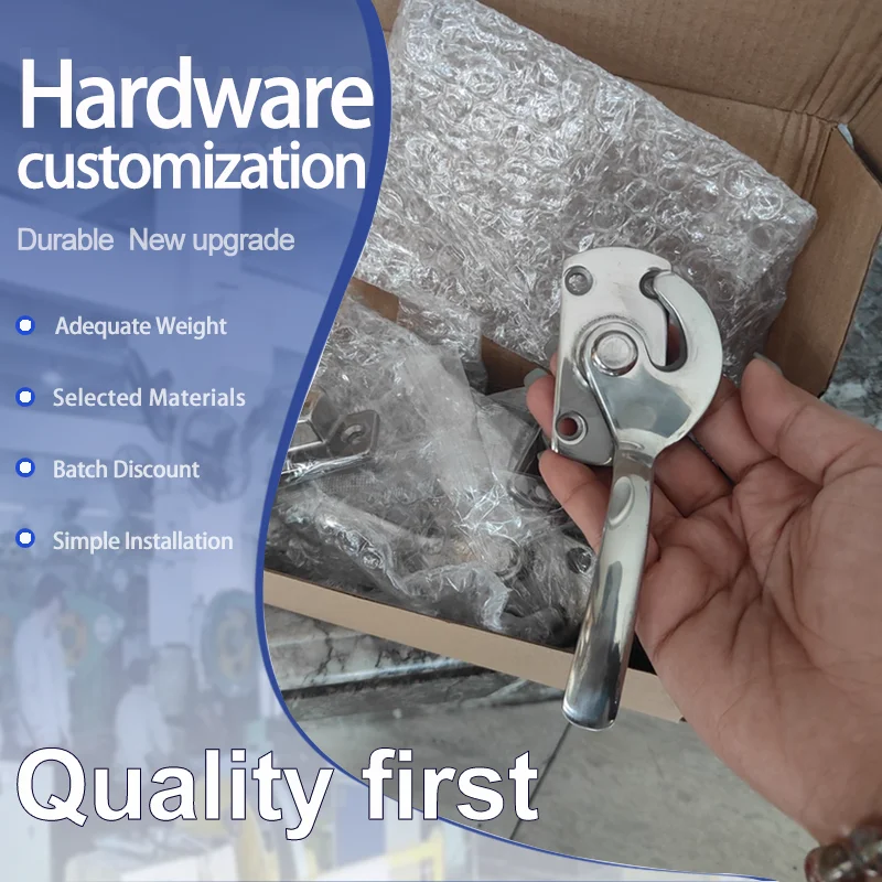 

Zinc Alloy Door Handle for Industrial Kitchen Freezer Oven Steam Cabinet - Equipment Compatible Kitchenware