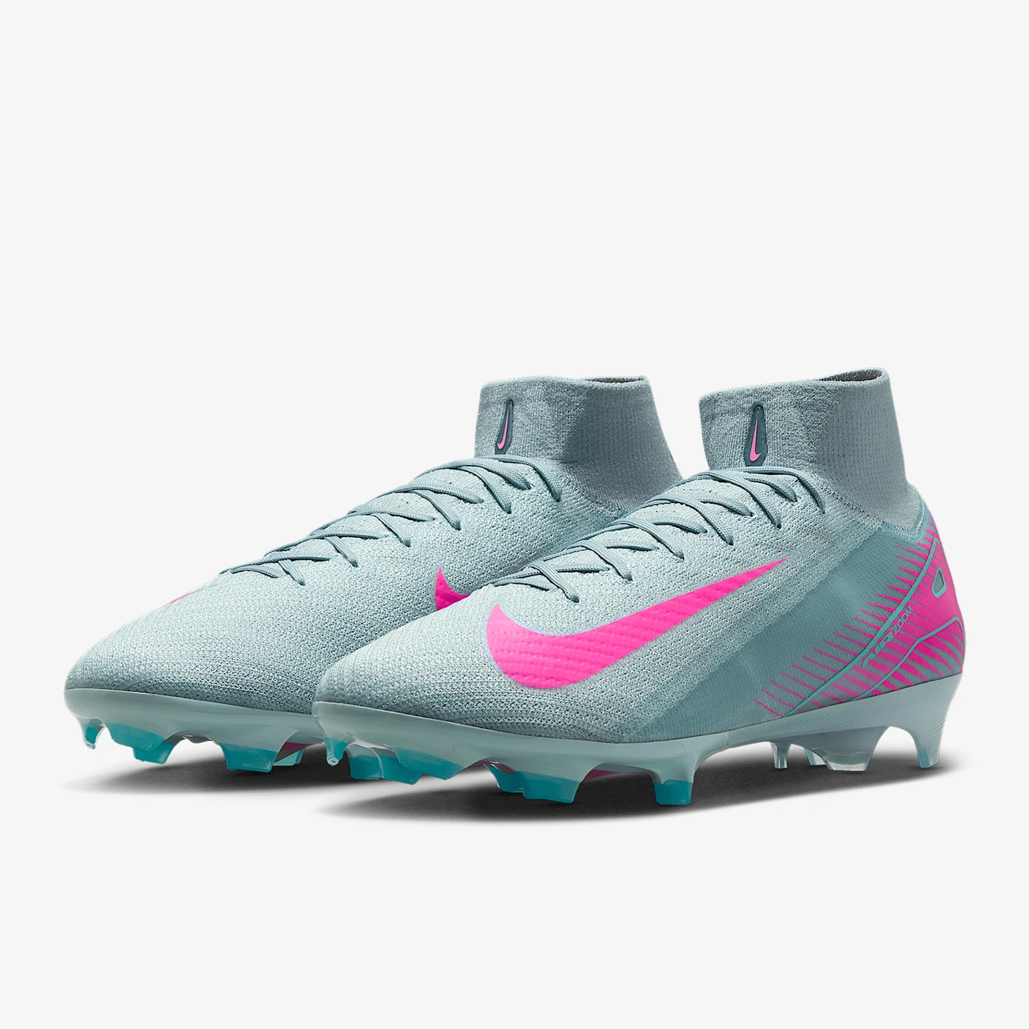 

Оригинальные мужские футбольные бутсы Nike FG с высоким верхом, дышащие, на шнуровке, износостойкие, FQ1454-301
