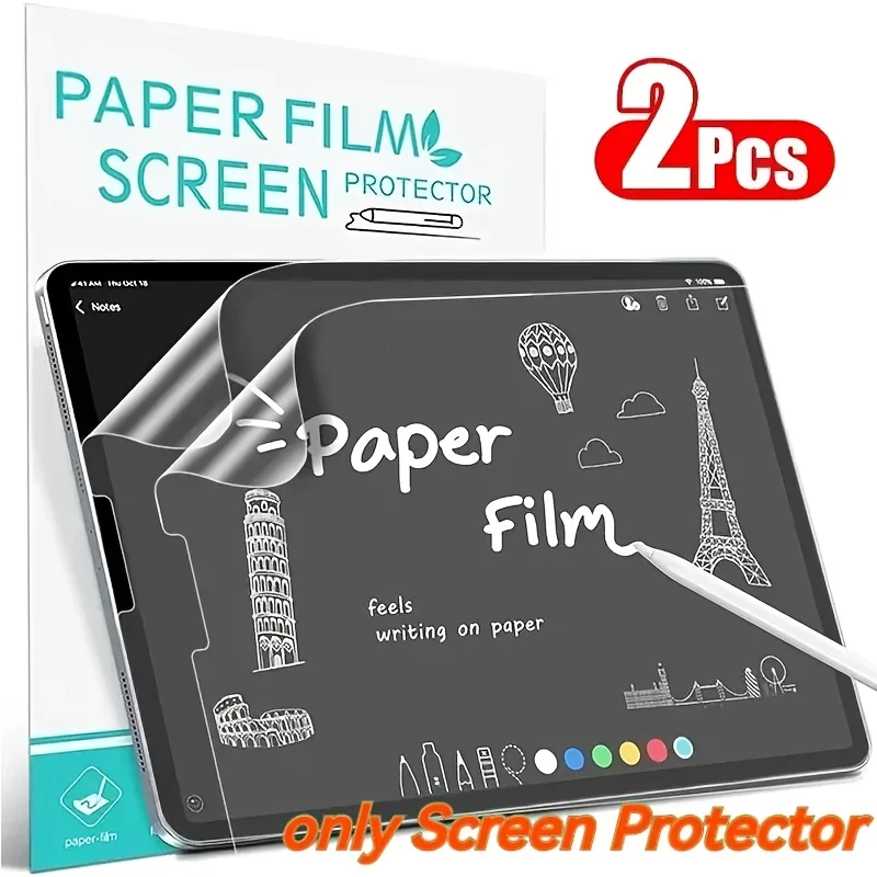 2pcs Matte Screen Protectors for iPad 11 2025 (11Th/A16) Scratch Resistant PET Film to Protect Tablet Screens (Non Glass）