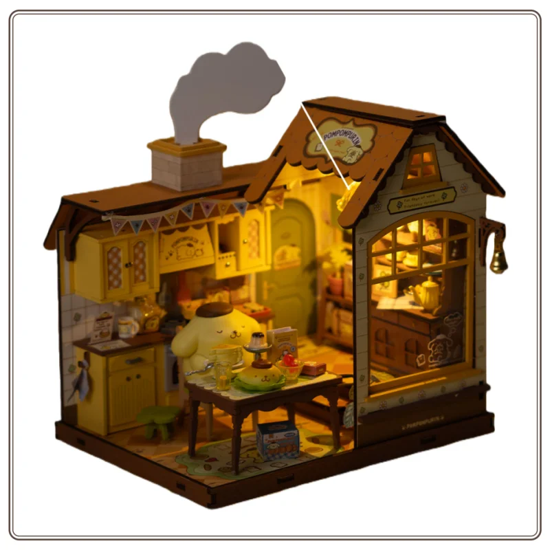 Nuovo regalo Lolife Sanrio Budino Dog House Regalo di compleanno fatto a mano fai-da-te per la migliore amica della ragazza Ornamento creativo Regalo a sorpresa