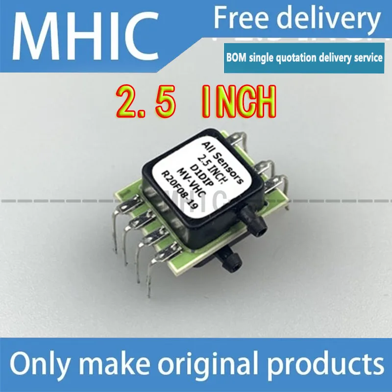 1PCS/LOT Free shipping motherboard 2.5PSI 2.5INCH flow pressure sensor D1DIP-MV-VHC