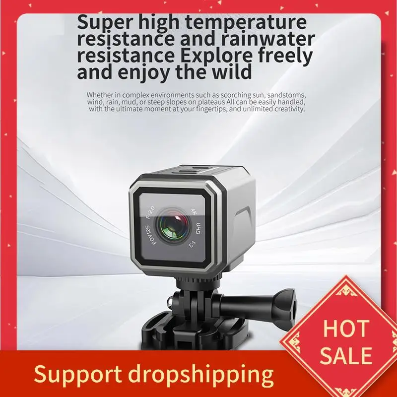 

B44C Wearable Video Recorder 4K Ultra HD Wifi Mini Outdoor Sports Camera For Motorcycle Cam Bicycle Riding