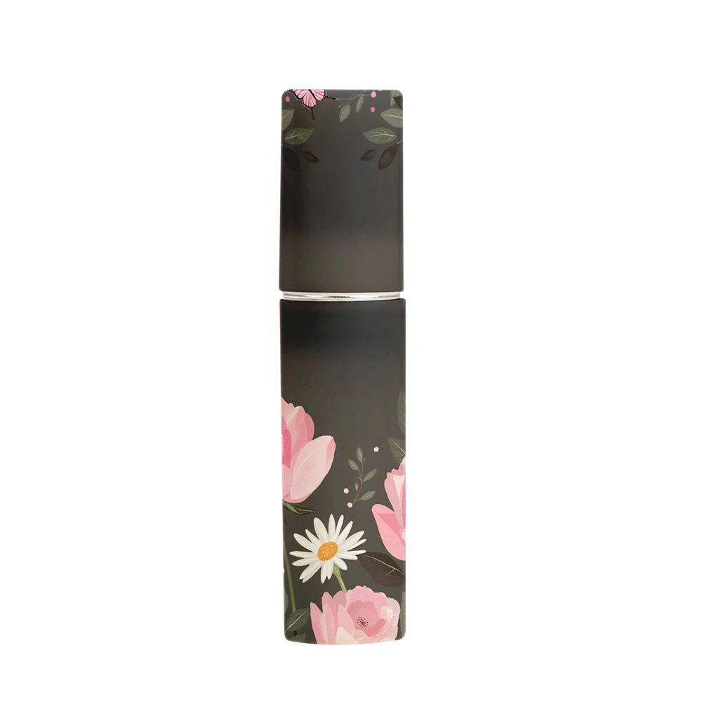 New 5ml Mini Perfume Bottle Refillable Portable Spray Rotating Bottle Storage Sprayer Empty Empty Cosmetic Containers