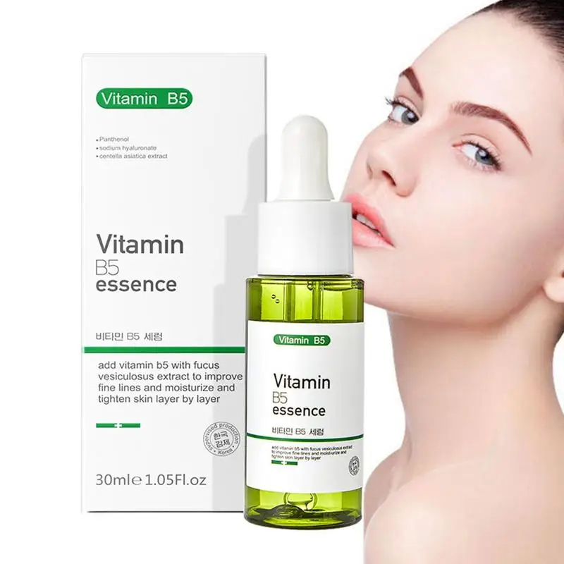 Face Vitamin B5 Essence Liquid Moisturizing Skin Lightening Wrinkles Repairing And Delaying Aging Facial Skin Care Product