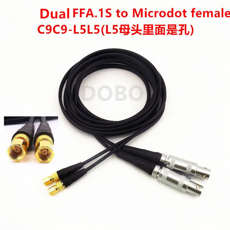 

Twin-crystal Probe Line C9*2-SL5*2 Ultrasonic Detection Probe Line Smc Dual FFA.1S