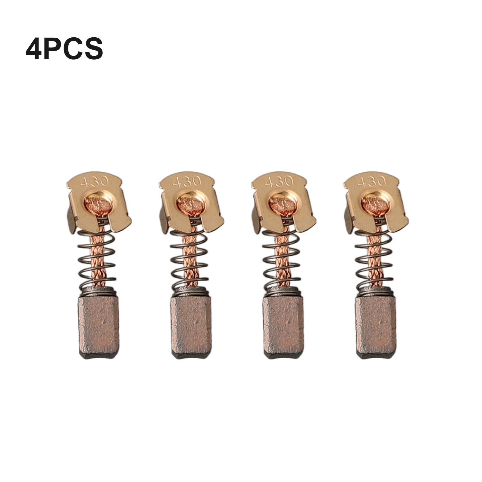 4PCS CB430 Carbon Brushes Compatible with BHR200 DGA452 Angle Grinders Essential Repair Parts for Your Electric Tools