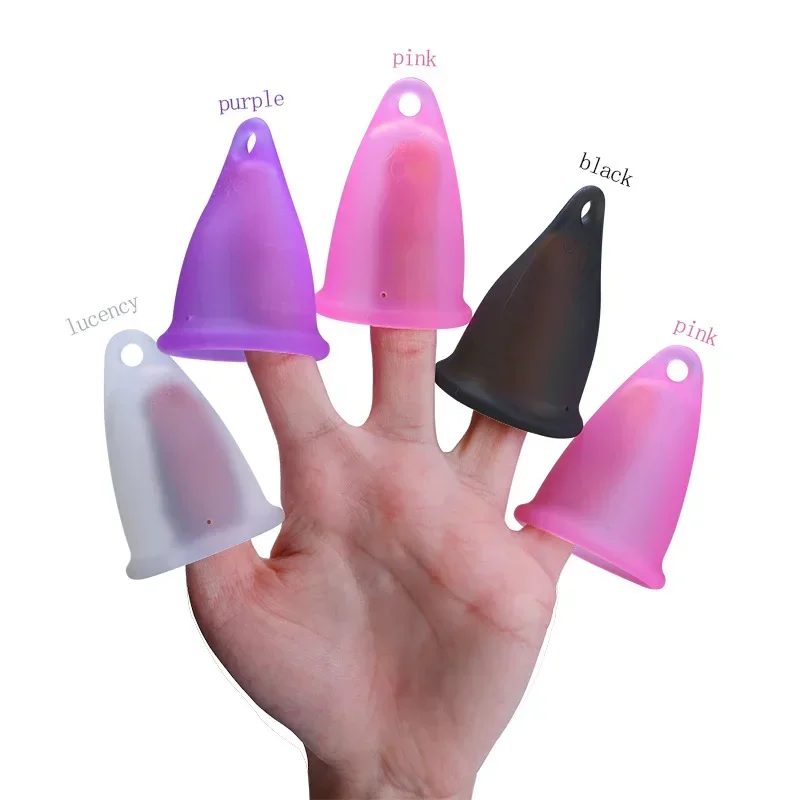 Size S/L Menstrual Cup Medical Silicone Lady Feminine Hygiene Copa Women Period Soft Grade with Storage Case Leak-proof Reusable