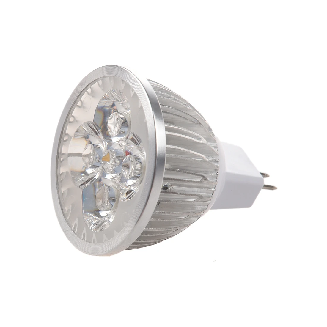 4*1W GU5.3 MR16 12V Warm Wit LED Licht Lamp SpotlightAB32