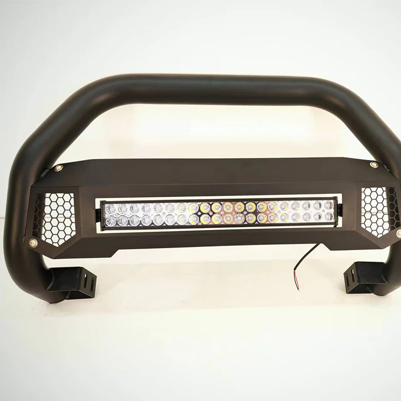 

Intelligent Library New 4x4 Pickup Truck Nudge Bull Bar LED Light Front Bumper For Hilux Vigo Revo Rocco For Highlander