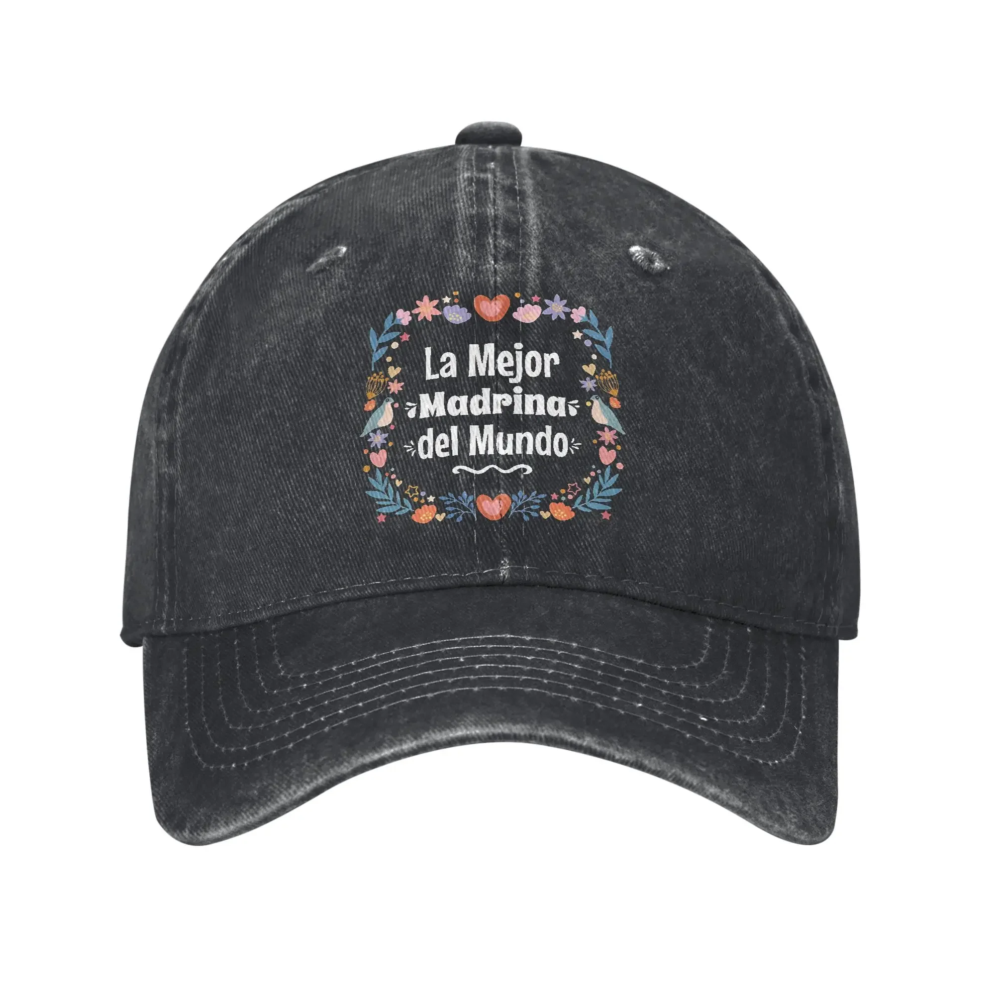 Día de la Madre 2026, Gorras de Béisbol con Diseño del Día de la Madre, Unisex, Gorras Ajustables con la Frase 'La Mejor Mamá del Mundo', Gorra Trucker