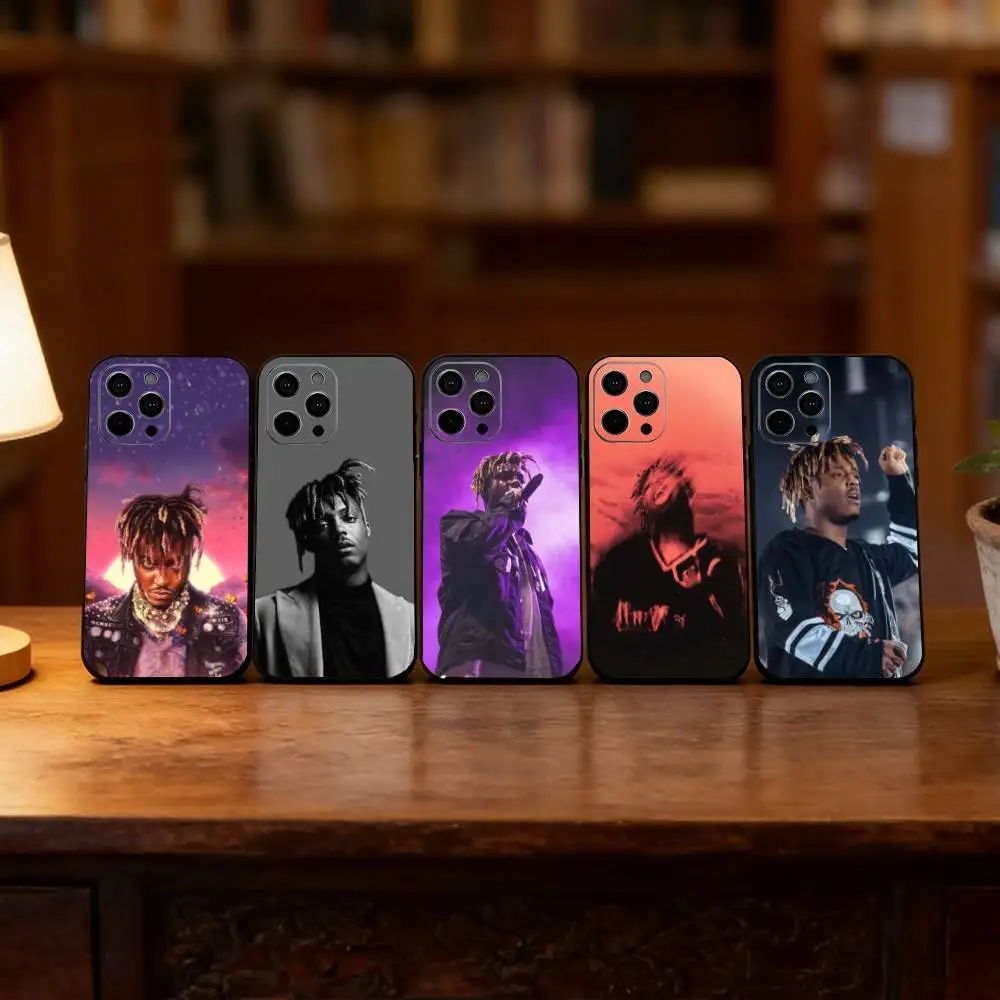 

Rapper 999 J-Juice W-WRLD Phone Case For iPhone 17, 16,15,14,13,12,11 Plus,Pro Max, Others Soft Black Cover