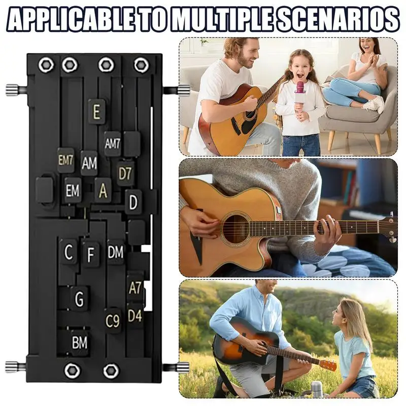 Guitar Chord Learning Tool Chord Learning Aid Guitar Aid Chord Trainer Chord Learning System Guitar Accessories Guitar Trainer