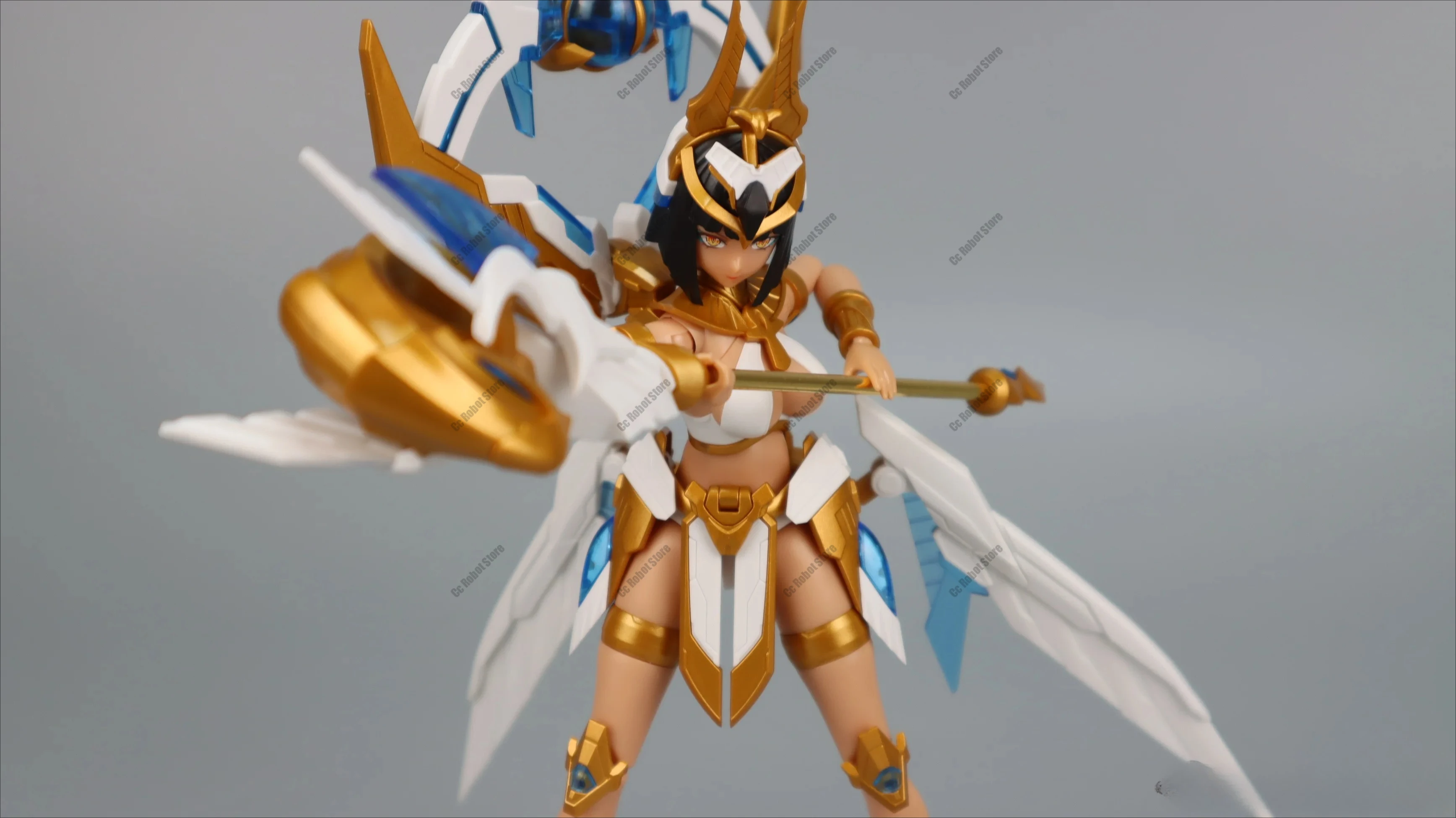 [มีสินค้าในสต็อก] ฟิกเกอร์ MS General Kunitron Mecha Gundam Girl Egypt Throne ของสะสม แอคชั่นฟิกเกอร์ ของขวัญวันเกิด