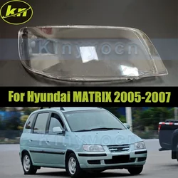 Car Headlight Cover Shell For Hyundai MATRIX 2005-2007 Front Headlight Glass Cover Shell Replacement Lampshade