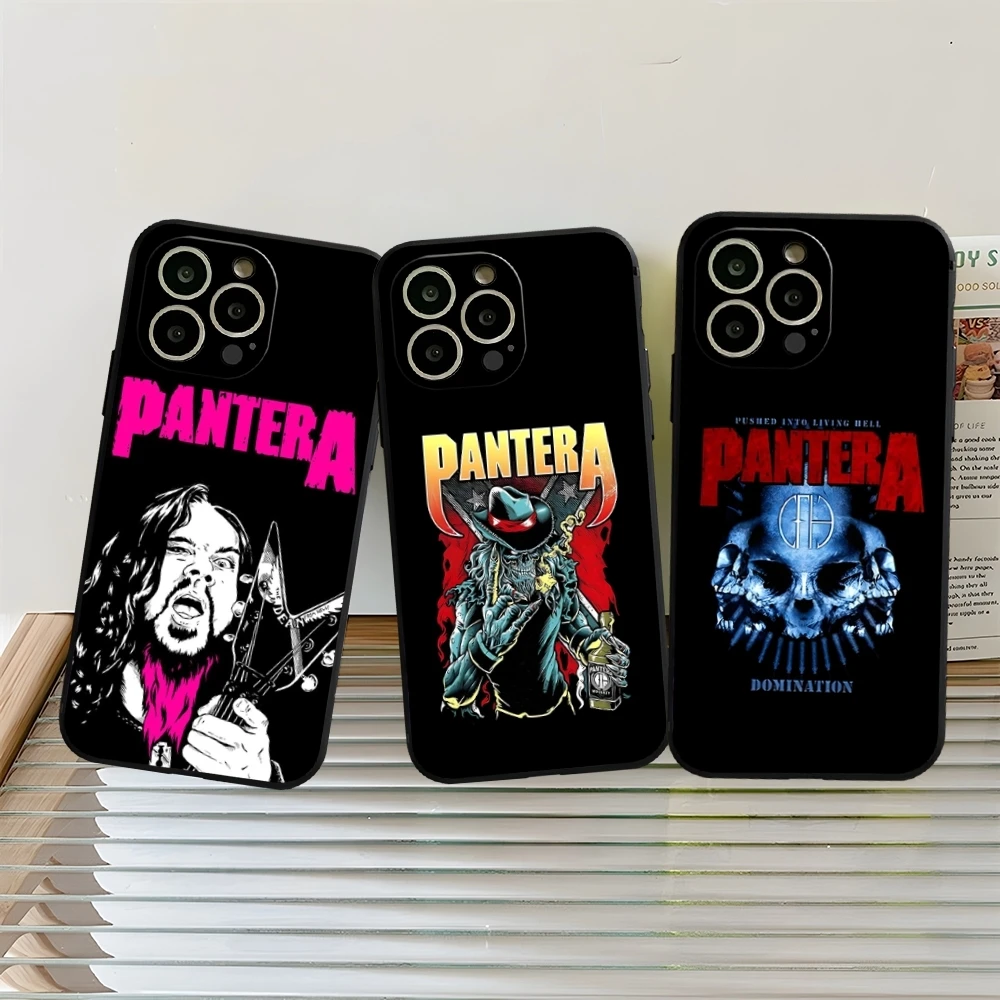 Pantera Cowboys From Hell Phone Case Fundas for iphone 13 11 15ProMax 14 12 Pro Xs Max Mini Xr X 7 8 6 Plus Coque