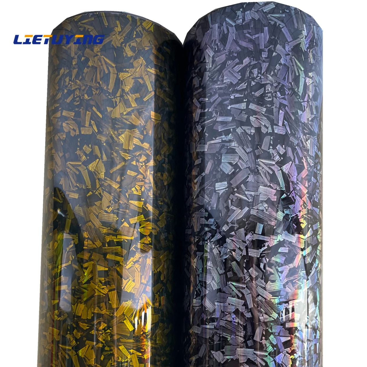 

Car Sticker Laser Carbon Vinyl Film Self-Adhesive Carbon Fiber Wrap Packaging Decal PET Air Release Car Decorations