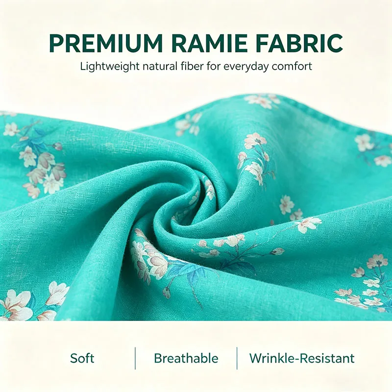 Mulberry silk fabric with good draping and natural antibacterial properties, suitable for tablecloths and Hanfu clothing.2026