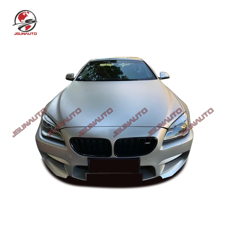 For BMW 6 Series Front Bumper Rear Bumper Side Skirts Fender M6 Style Body Kit For 640i 650i Upgared