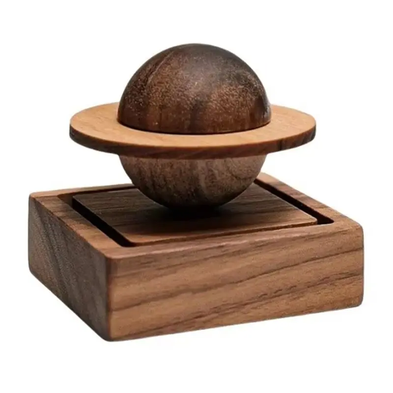 A44Z-Diffuser Wood Scent No Essential Oil Diffuser Jupiter Shape Home Decoration Fresh Air Present To Friend Dorm
