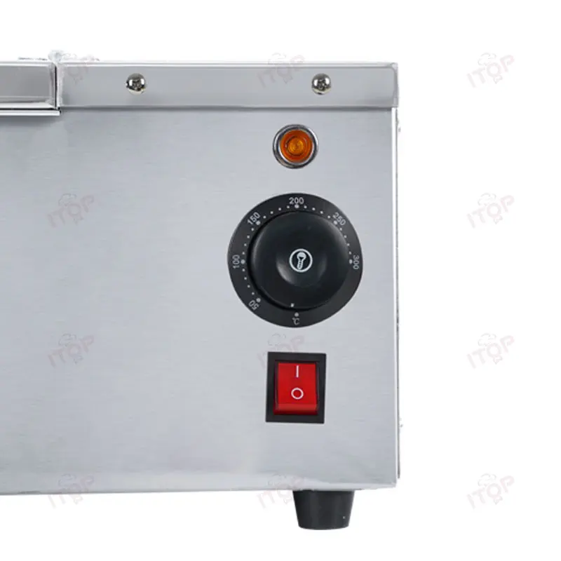 Electric Chimney Bread Roll Baking Machine 1500W 2 Sticks Rolling Waffle Crispy Machine Crispy Ice Cream Cone Machine