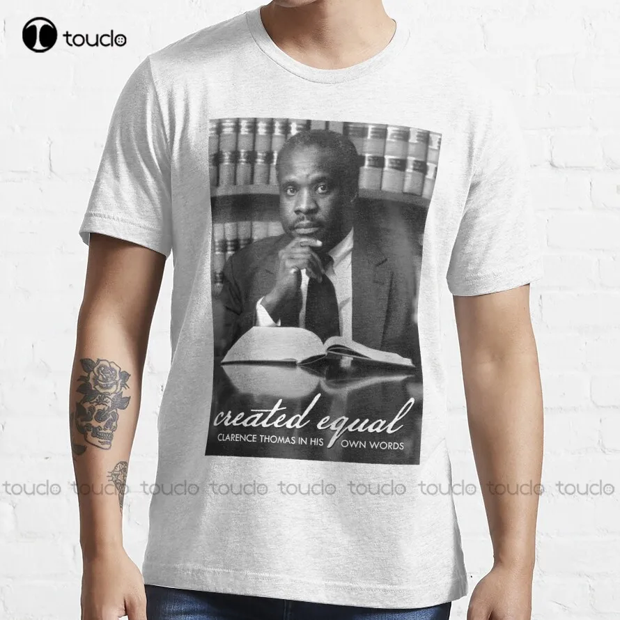 Lawyer Marshall Clarence-Thomas Trending T-Shirt Muscle Shirts For Men Outdoor Simple Vintag Casual T Shirts Xs-5Xl Custom Gift