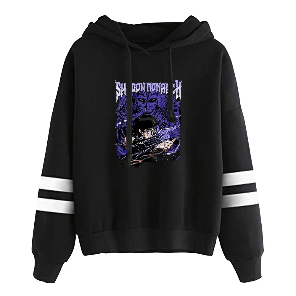 Solo Leveling Pullovers Merch Shirts Cosplay Women Men Casual HipHop Long Sleeve Sweatshirts Clothing Fashion Hoodie Outwear