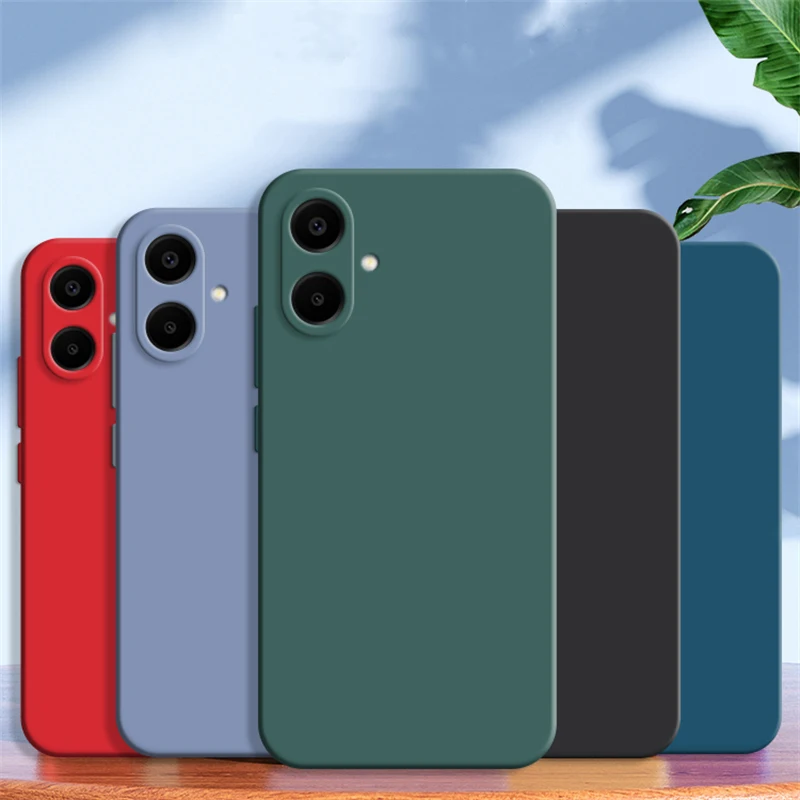 Liquid Silicone Case For Samsung Galaxy A04 A04e M04 F04 A05 M05 F05 A06 A07 Luxury Candy Colorful Soft Simple Phone Back Cover