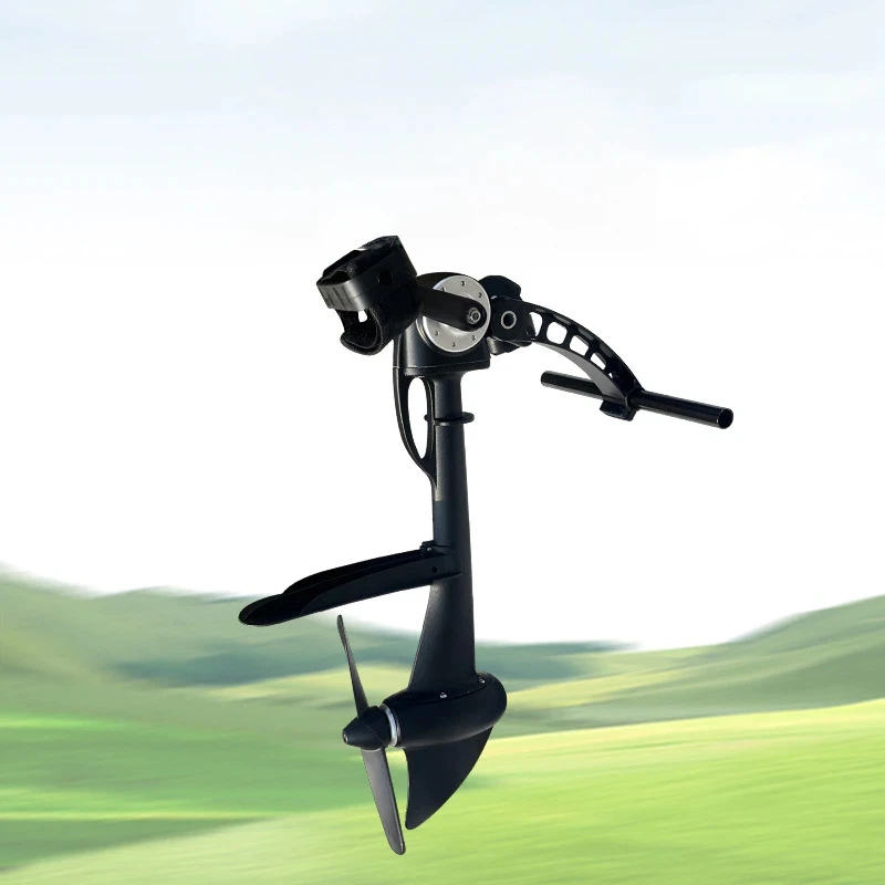 ZM Brand Black Aluminum Alloy Pedal System for Kayak & Fishing Boat Water-skiing Use