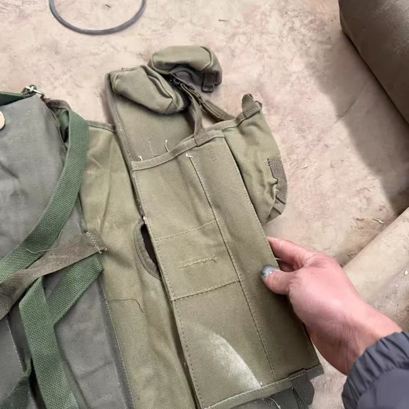 حقيقية الأصلي فائض حرب فيتنام الجيش الصيني نوع 63 1980S معدات الحمالات الحاملة حقيبة الظهر