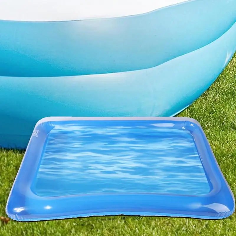 Inflatable Pool Foot Bath Basin Portable Pool Foot Wash Basin Inflatable Water Storage Basin Foot Wash Tub For Swimming Pool