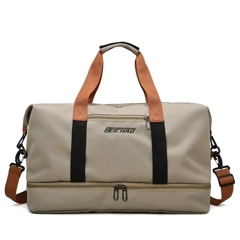 

Large Capacity Gym Travel Bag with Dry-Wet Separation Sports Shoulder Bag for Fitness & Short-Distance Trips duffle bag gym