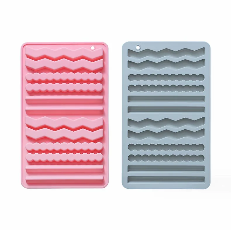 Long Silicone Mold Chocolate Candy Cookie Pudding Dessert Molds Baking Tool