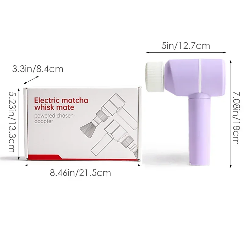 Wireless Electric Matcha Brush Three-speed Adjustment Low-noise Type-C Rechargable Electric Tea Whisk Brush Device Machine