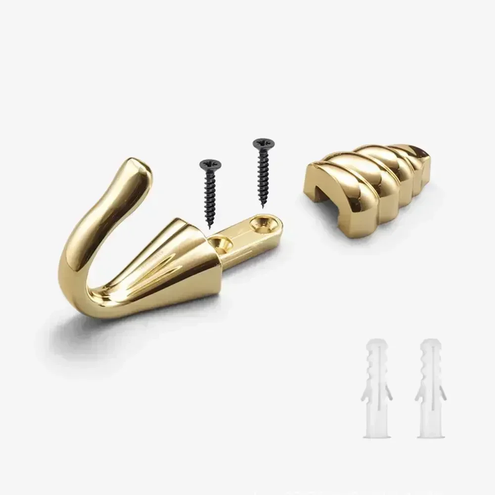 

Домашний декор Небольшая организация пространства Золотисто-белый крючок для одежды Эффективный крючок для одежды Веселый дизайнерский крючок Химерный декор