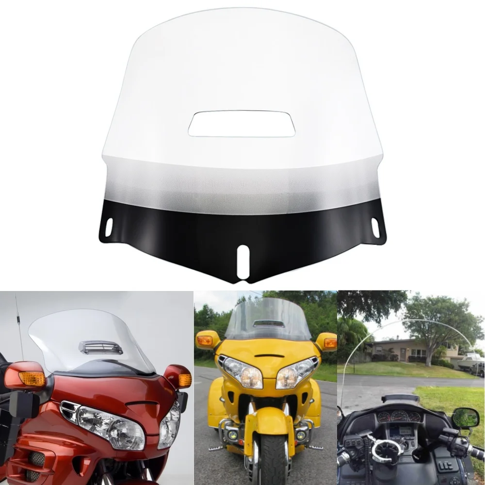 

For Honda Goldwing GL1800 Gold Wing GL 1800 2001-2017 Clear Windshield Fairing Wind Deflector Windscreen Motorcycle Accessory