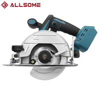 Allsome 21V Lithium-Ion Cordless Circular Saw,Tool only,125mm