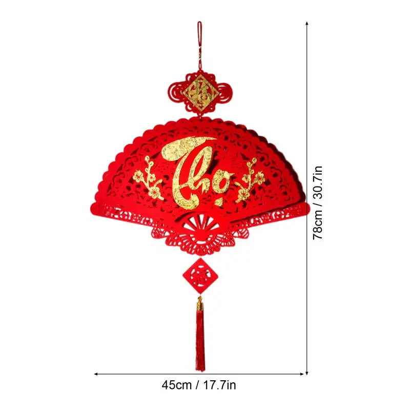 Decorações de Ano Novo Vietnamita, Ornamentos Tradicionais, Hang Fu, Ano Novo Chinês, 2024