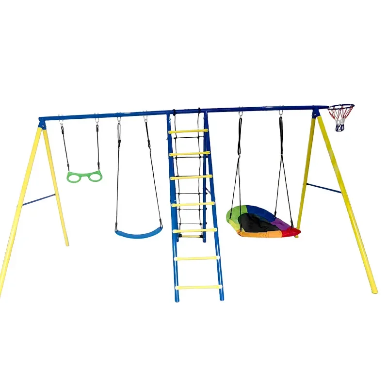 

5-in-1 swing children's indoor outdoor courtyard Oxford cloth sling household basketball grid
