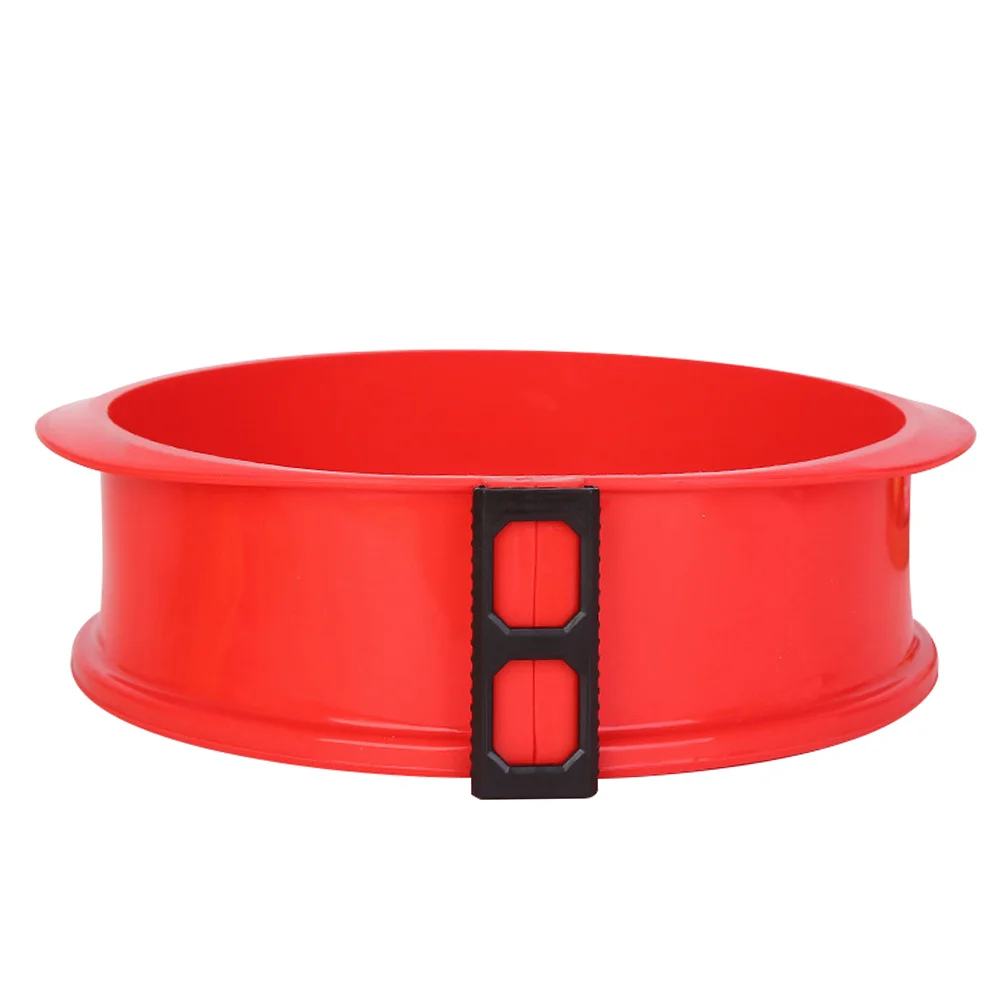 

Mold Round Cake Pans Cheesecake Kitchen Gadget Baking Tray Silica Gel Tempered Glass Nonstick Toast