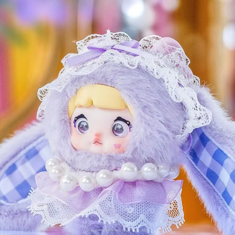 Подлинная серия Nommi Baby Sweetheart Bunny, виниловая плюшевая слепая коробка, милые модели кукол, украшения, модные игрушки, подвески, загадочная коробка, подарок