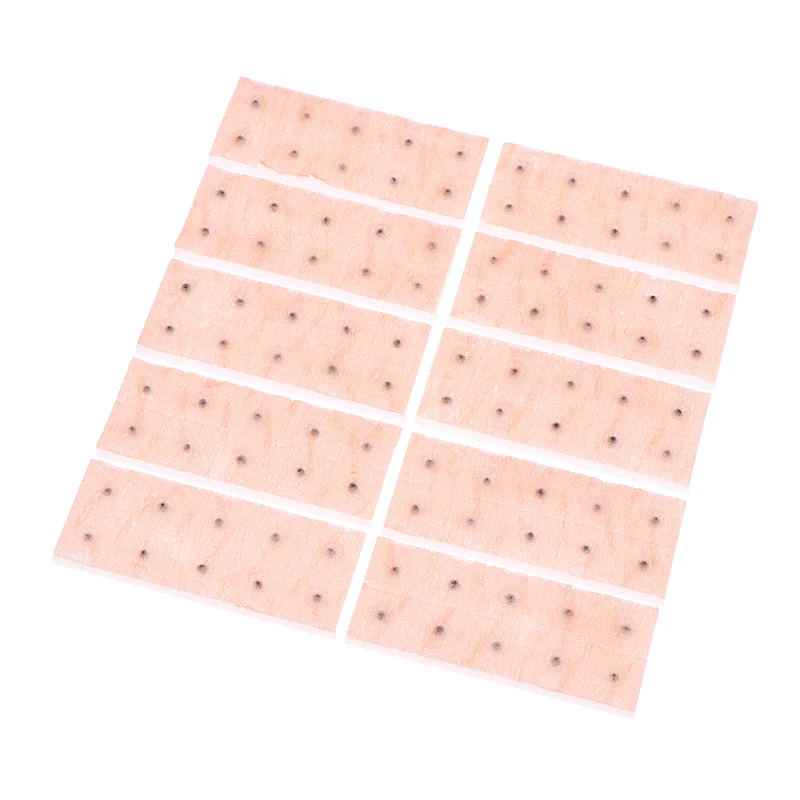 100 Pcs Disposable Ear Press Seeds Acupuncture Vaccaria Patch EEar Massage Stickers ar Massage Bean Auriculotherapy